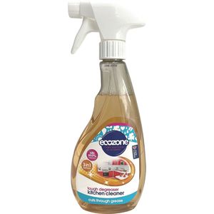 Ecozone Keukenreiniger en Ontvetter - Allesreiniger - Allesreiniger Spray - Keuken Spray - Vegan - Anti Bacteria - Ecologische formule