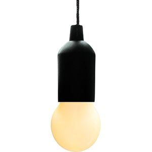 Fienosa Treklamp - Hanglamp - Camping lamp - LED - Zwart - Kerstcadeau -Hanglamp Batterij - Nachtlamp Kinderen - Campinglampen - Tentlamp - Kampeerlamp - NIET INBEGREPEN aaa batterijen- Warm wit licht -Tuinverlichting - Feestverlichting