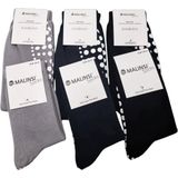 Malinsi® Sokken Antislip 3-Pack - 3 Paar Noppen Design maat 36-41 - Huissokken Dames en Heren anti slip