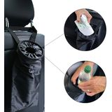 Flextrash - Auto Prullenbak - Zwart - Draagbaar en Opvouwbaar Afvalbakje - Auto Organizer
