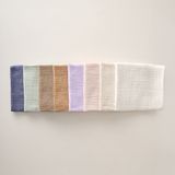 Petite Amélie - Mousseline Dekbedovertrek - Roze - 120x150 cm - Met Kussensloop 50x60 cm - Duurzaam 100% GOTS Katoen