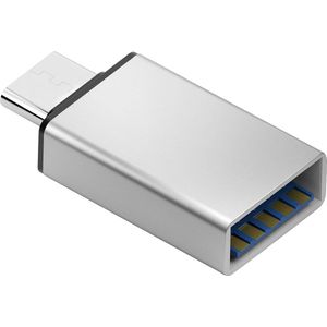 USB C naar USB Adapter - USB-C naar USB convertor - opzetstuk - USB 3.1 to USB C HUB - pc - laptop - USB C naar USB A female - telefoon - adapter - Grijs