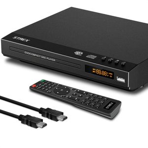 Strex DVD Speler Met HDMI - Full HD 1080P - Afstandsbediening - USB - HDMI/RCA - Regio Vrij - Zwart