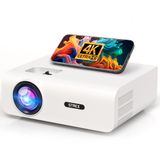 Strex Beamer - 1080P Full HD - 15000 Lumen - Draadloos Streamen - WiFi - Bluetooth - Mini Beamer