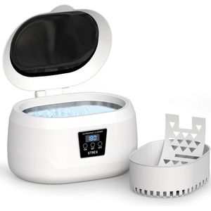 Strex - Ultrasoon Reiniger - 600ml - Reinigingsapparaat Voor Brillen / Sieraden / Horloge / Munten