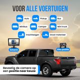 STREX - SP295 - Achteruitrijcamera - Met Scherm - Nachtzicht - IP69 Waterbestendig