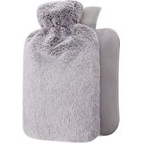 Vicon Kruik met Extra Dikke & Zachte Hoes - 2L Inhoud - Warmwaterkruik voor Pijnverlichting en Ontspanning - Waterkruik