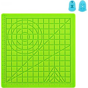 Rainbecom - 3D Pen Tekenmat – knutselen – sjablonen - Groen