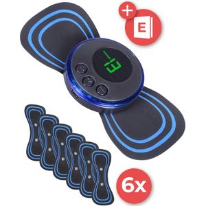 Nuvance - EMS Massageapparaat - Draadloos - 8 Standen en 19 Intensiteiten