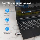 Nuvance Afluisterapparatuur - Usb Stick Voice Recorder - Digitaal