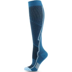 Compressiekousen Voor Dames en Heren Premium Turquoise 2023, Compressiesokken Voor Zware Benen En Trombose, Maat 41 t/m 46, Steunkousen (20-30mmHg / Klasse 2)