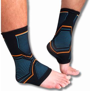 Sandside Compressie Sokken - Enkelbrace - Premium Enkel Brace - Enkel Brace Dames - Enkel Brace Heren - Maat 41-44