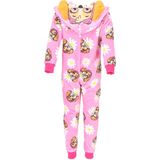 Paw Patrol - Onesie - Roze - 100% Polyester - Met Capuchon