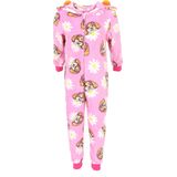 Paw Patrol - Onesie - Roze - 100% Polyester - Met Capuchon