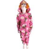 Paw Patrol - Onesie - Roze - 100% Polyester - Met Capuchon