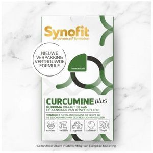 Synofit - Curcumine Plus - Kruidenpreparaat - 60 Softgels - Antioxidant