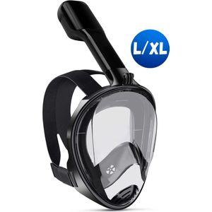 Vertrex Duikbril met Snorkel L/XL - Snorkel - Duikmasker Volwassenen en Kinderen - Snorkelmasker Kind - Snorkelmaskers