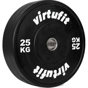 VirtuFit Bumper Plate - Olympische Halterschijf van Rubber - 50 mm - 25 kg