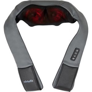 VirtuFit Draadloos Nekmassage Apparaat Pro - Shiatsu Nek Massage Kussen met Warmtefunctie - Nek en Schouder
