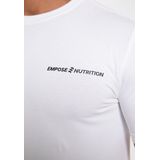Empose Nutrition - Accelerate - T-shirt - Wit - Katoen/Elastaan