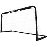 VirtuFit - Inklapbare Voetbaldoel - Pannagoal - Zwart - 150x60cm