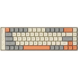LANGTU S69 - Mechanisch Toetsenbord - Levendig Oranje - 69 Toetsen - QWERTY