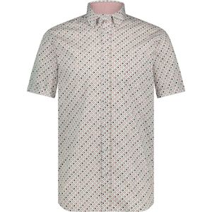 State of Art - Overhemd - Wit - Katoen - Korte Mouw