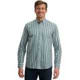 State of Art - Overhemd - Groen Blauw Gestreept - Katoen
