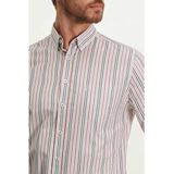 State of Art - Overhemd - Gestreept - Roze - Katoen