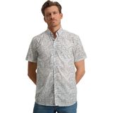 State of Art - Short Sleeve Overhemd Print - Grijs - Katoen/Elasthaan