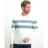 State of Art - Trui - Beige Gestreept - Katoen