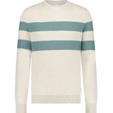 State of Art - Trui - Beige Gestreept - Katoen
