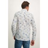 State of Art - Overhemd - Wit - Katoen/Elastaan - Wijd Fit