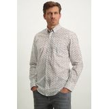 State of Art - Overhemd - Wit - Katoen/Elastaan