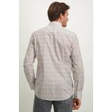 State of Art - Overhemd - Wit - Katoen/Elastaan