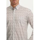 State of Art - Overhemd - Wit - Katoen/Elastaan