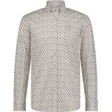 State of Art - Overhemd - Wit - Katoen/Elastaan