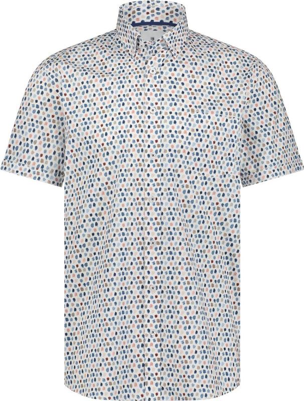 State of Art - Overhemd - Multicolor - Katoen/Elastaan