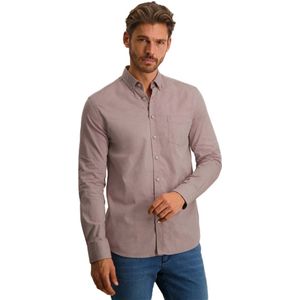 State of Art - Casual Overhemd - Roze - Katoen