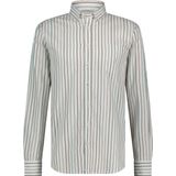 State of Art - Gestreept Overhemd - Wit - Katoen