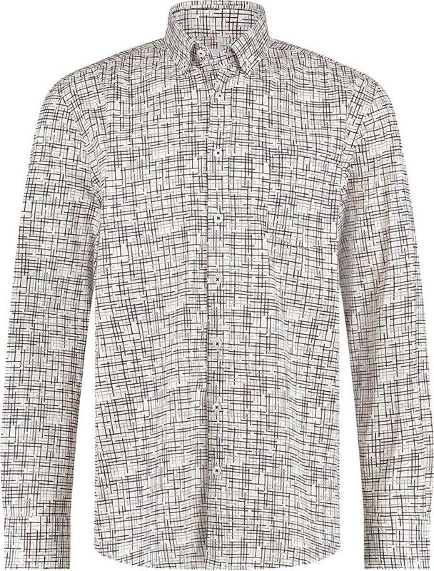 State of Art - Overhemd - Biologisch Katoen - Stretch - Blauw