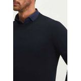 State of Art - Pullover - Donkerblauw - Heren - Ronde Hals - Lange Mouwen
