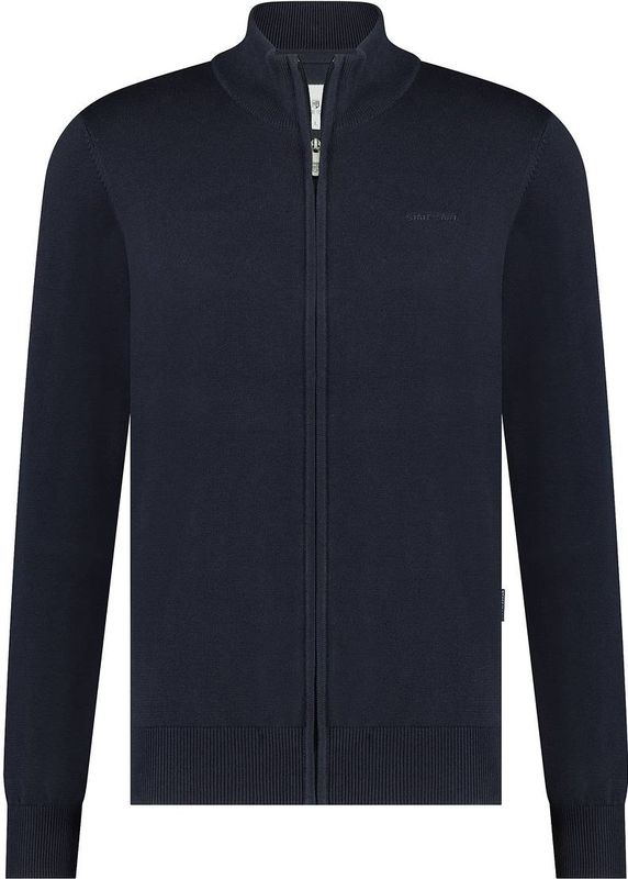 State Of Art Vest Plain Donkerblauw (navy) - Maat S - Heren