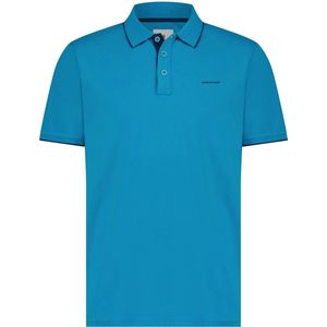 State Of Art Pique Polo Petrol Blauw - Heren