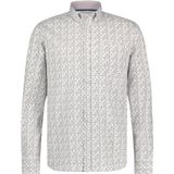 State of Art - Casual Overhemd - Wit - Katoen