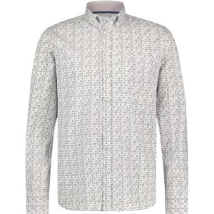 State of Art - Casual Overhemd - Wit - Katoen