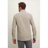 State Of Art - Casual Overhemd - Beige - 100% Katoen
