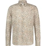 State of Art - Shirt - Camel - Katoen/Elastaan - Lange Mouwen