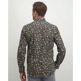 State of Art Shirt - Moss Print - Grijs - Katoen