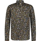 State of Art Shirt - Moss Print - Grijs - Katoen
